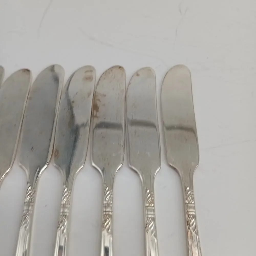 8X Spreaders Rogers Starlight Silverplate International